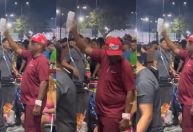 Vídeo: homem foge de atendimento e é flagrado 'tomando soro no veia' em festa no Amapá