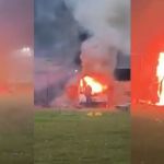 Fogos de artifício explodem dentro de carro após Réveillon em Roraima