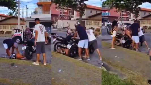 Homem espanca esposa até ela desmaiar em SP