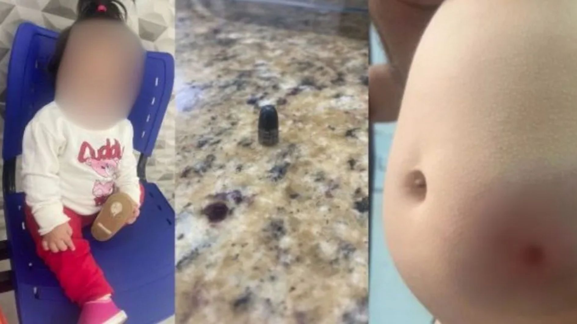 Bebê é atingida por bala perdida durante noite de Ano-Novo em SP
