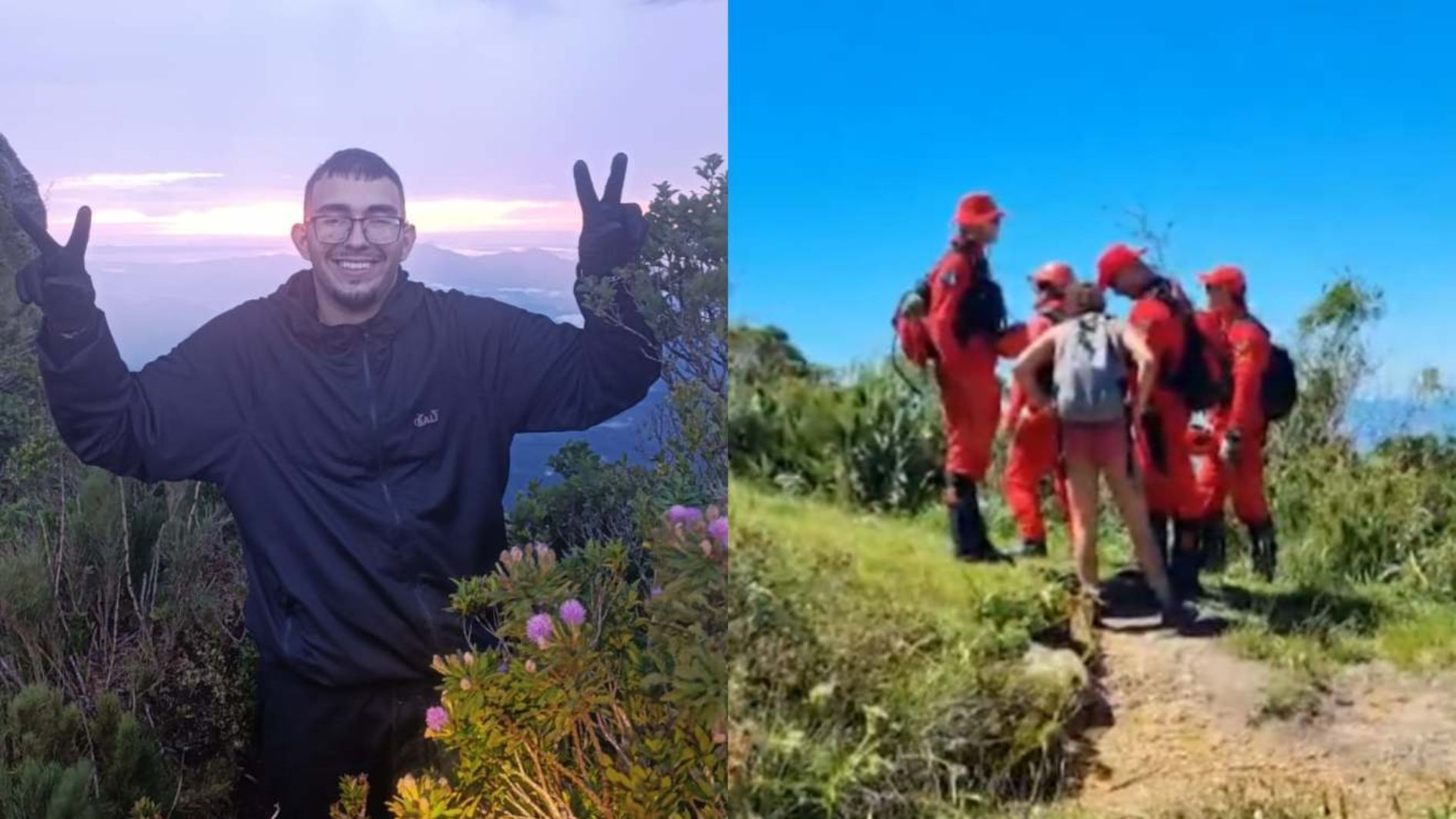 Bombeiros detalham novas estratégias de busca por jovem que sumiu em montanha no Paraná