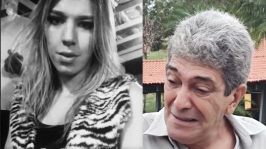 Pai lamenta morte da filha. A mulher trans morreu após ser espancada na Savassi
