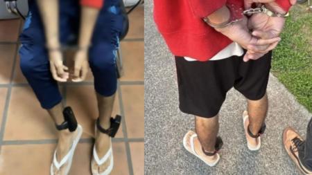 Homem é preso com duas tornozeleiras eletrônicas