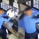 Vídeo: mulher é agredida com 'capacetadas' por colega de trabalho na Bahia