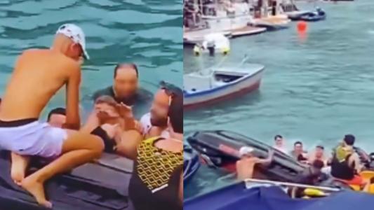 Cabelo foi sugado pela turbina de uma moto aquática na Praia do Caixa d’Aço