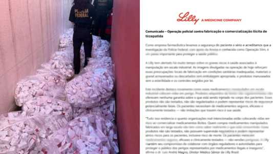 Empresa patente do Mounjaro comenta operação da PF contra venda ilegal
