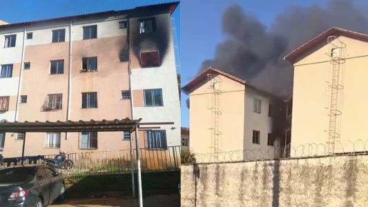 Incêndio no Bairro Vista Alegre