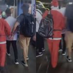 Vídeo: Policial vestido de Papai Noel prende foragido da Justiça na rodoviária do RS