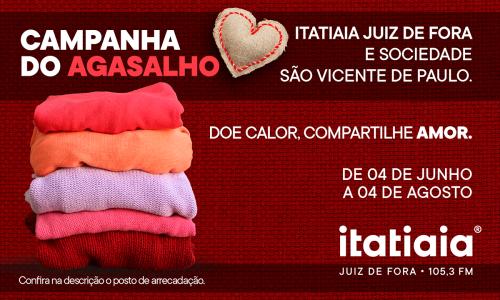 Campanha do Agasalho Itatiaia e Sociedade São Vicente de Paulo