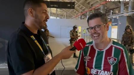 Itatiaia mostra setor de visitantes no jogo entre Atlético e Fluminense
