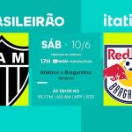 Atlético x Bragantino: assista, ao vivo, à transmissão da Itatiaia
