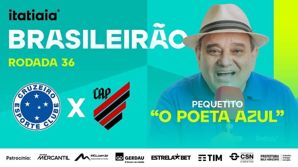 Cruzeiro x Athletico-PR: assista, ao vivo, à transmissão da Itatiaia