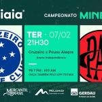 Cruzeiro x Pouso Alegre: acompanhe o jogo no YouTube da Itatiaia