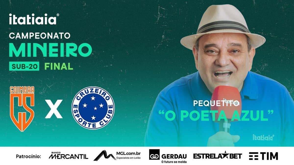 Coimbra x Cruzeiro: assista, ao vivo e com imagens, à final do Mineiro Sub-20