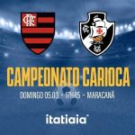 Flamengo x Vasco: acompanhe o clássico carioca no YouTube da Itatiaia