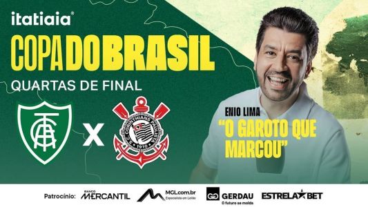 Itatiaia transmite jogo entre América x Corinthians ao vivo