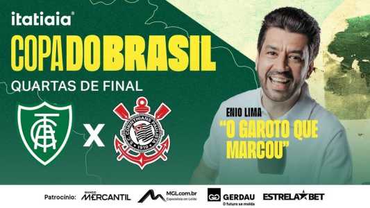 Itatiaia transmite jogo entre América x Corinthians ao vivo