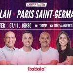 Milan x Paris Saint-Germain: assista, ao vivo, à transmissão da Itatiaia