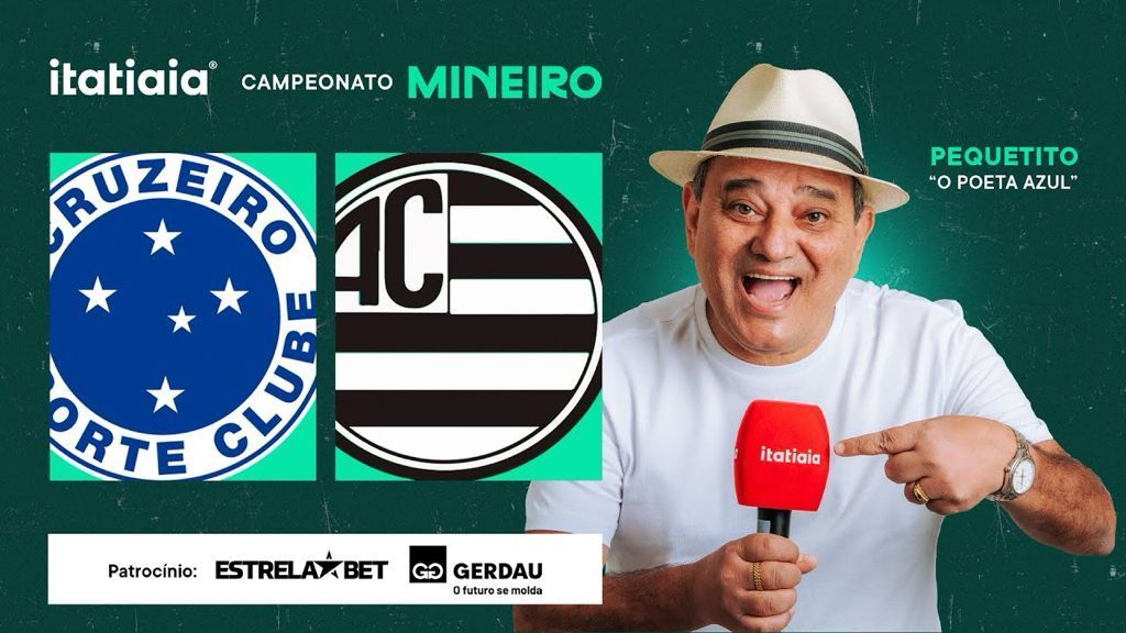 Cruzeiro x Athletic: assista, ao vivo, à transmissão da Itatiaia