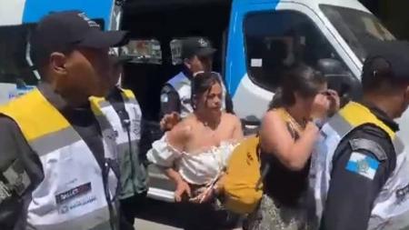 Camila Andrea Faundez Torres foi levada para a 9ª Delegacia de Polícia Civil (Catete) e depois para 12ª DP (Copacabana).