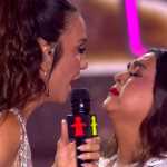 Preta Gil se emociona ao cantar 'Força estranha', de Gal Costa, no Criança Esperança