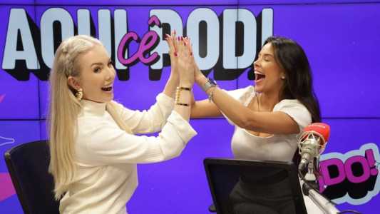 Érica Araújo recebeu a ex-BBB Ivy Moraes no segundo episódio do 'Aqui Cê Pod'