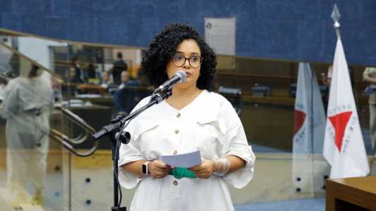 Iza Lourença é uma das duas representantes do Psol na Câmara de BH