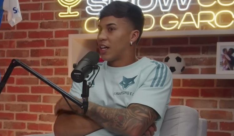 Kaio Jorge revela ter recusado dois gigantes da Série A antes de fechar com Cruzeiro