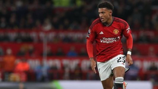 Jadon Sancho rebateu o treinador Erik ten Hag