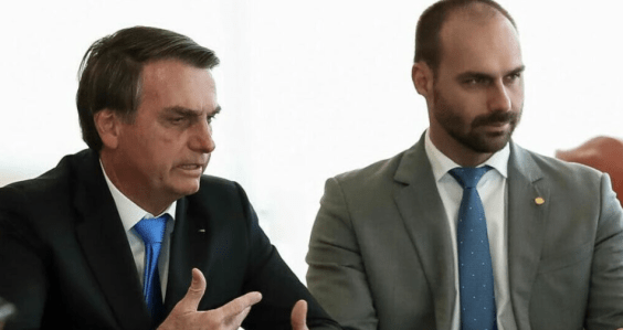 Jair Bolsonaro e Eduardo