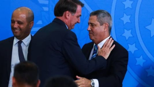 Jair Bolsonaro e Walter Braga Netto