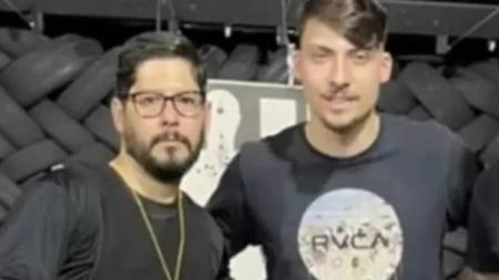 Jair Renan Bolsonaro fez curso de tiro com o influenciador Maciel Carvalho