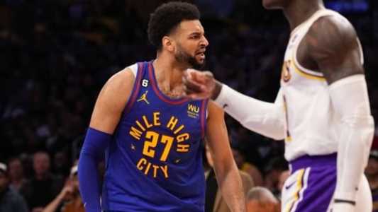 Jamal Murray somou 37 pontos no jogo em Los Angeles