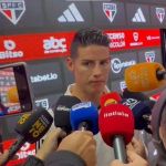 James destaca adaptação ao São Paulo, mas ainda não se vê como titular