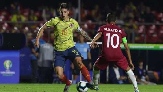 James 'estreou' no Morumbi em 2019, com a camisa da Seleção da Colômbia