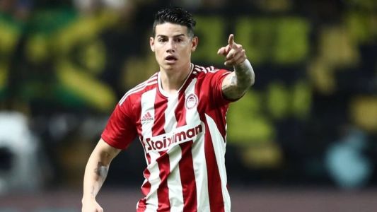 James não é mais jogador do Olympiacos-GRE