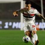 James Rodríguez festeja gol e diz que está pronto para ajudar o São Paulo