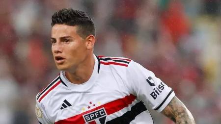 James Rodríguez irá estrear como titular no São Paulo