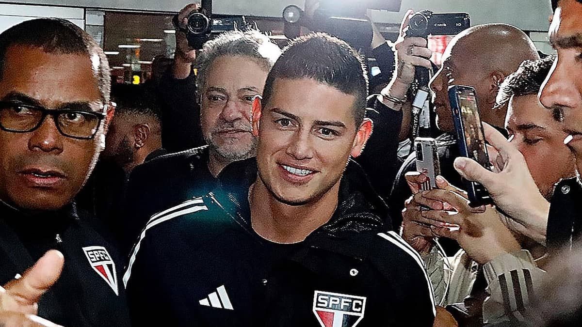 Reforço do São Paulo a 'custo zero', James Rodríguez já movimentou R$ 772 milhões