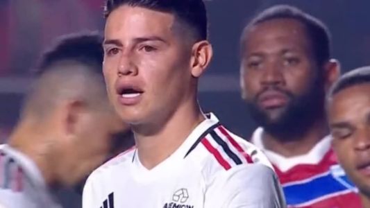 James Rodríguez perde mais um pênalti pelo São Paulo