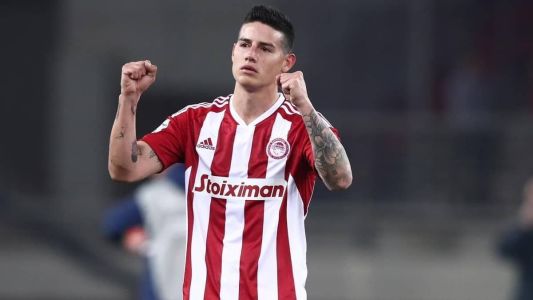 James Rodríguez se desligou do Olympiacos, da Grécia, na semana passada