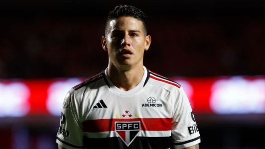 James teve passagem apagada pelo São Paulo