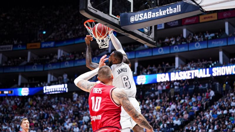 Basquete: EUA batem Alemanha e chegam invictos para os Jogos Olímpicos