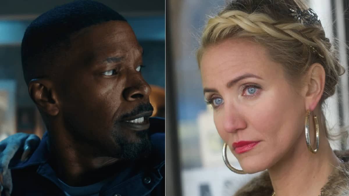 Jamie Foxx foi quem anunciou fim aposentadoria de Cameron Diaz para novo filme da Netflix 