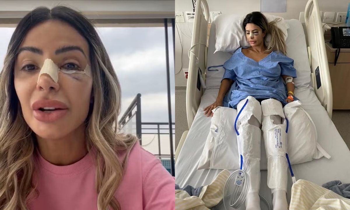 Modelo da Playboy denuncia namorado por agressão e ameaça de morte
