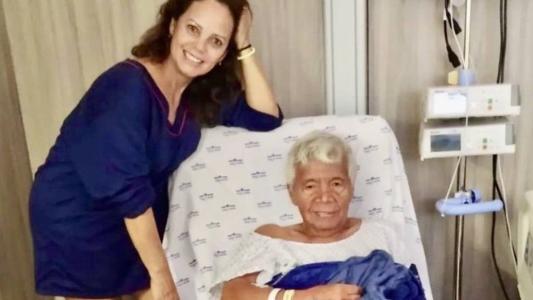 Janilda Nogueira e o marido, Roque Gonçalo