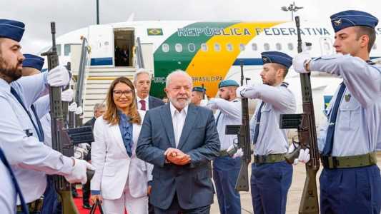 Janja e Lula chegaram nessa sexta-feira (22) a Portugal