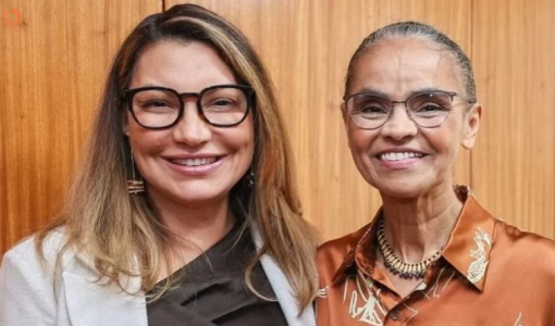 Janja e Marina Silva
