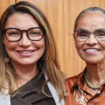 Janja se diz 'indignada' com bate-boca entre Marina Silva e senadores