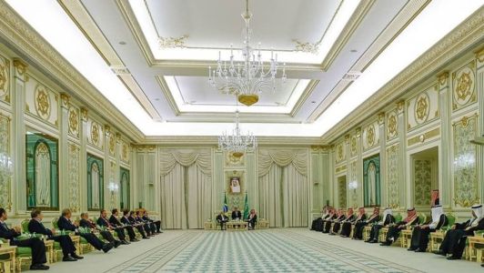 Jantar oferecido pelo príncipe da Arábia Saudita, Mohamed Bin Salman, ao presidente Luiz Inácio Lula da Silva e comitiva brasileira